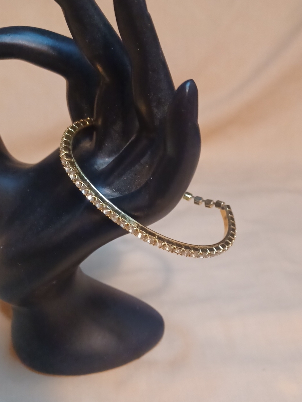 Napier ⁹Gold Crystal Tennis Bracelet - Women Jewelry